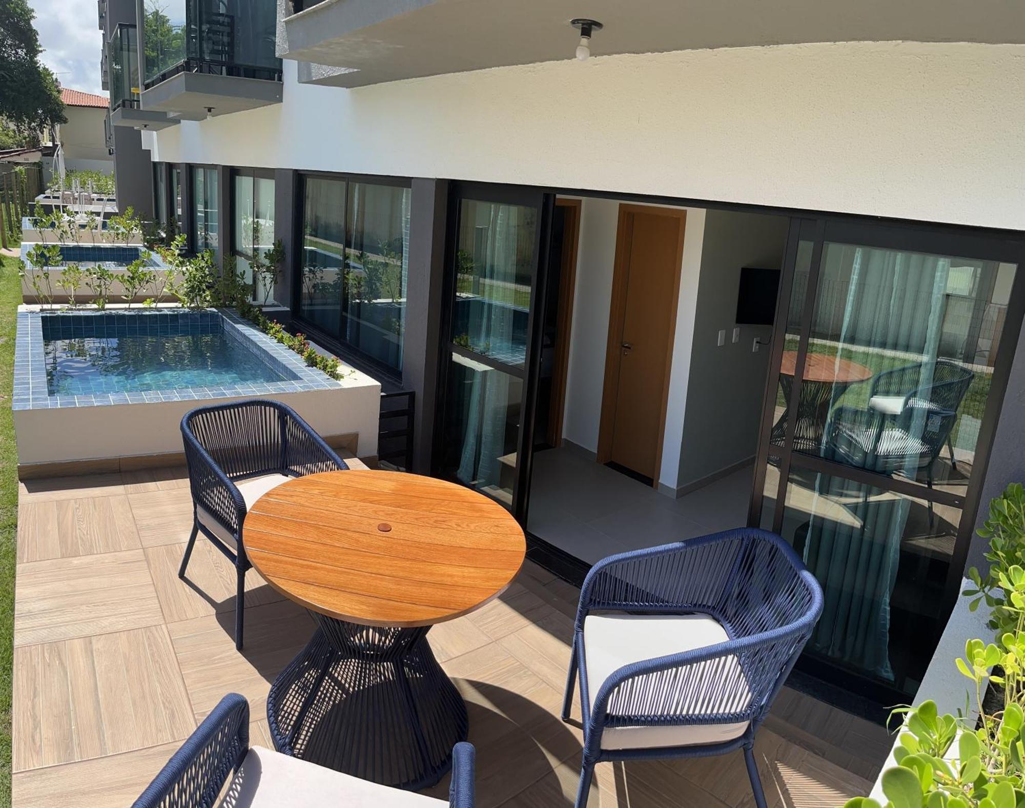 Flat Beira Mar Maracaipe- Porto De Galinhasアパートメント エクステリア 写真